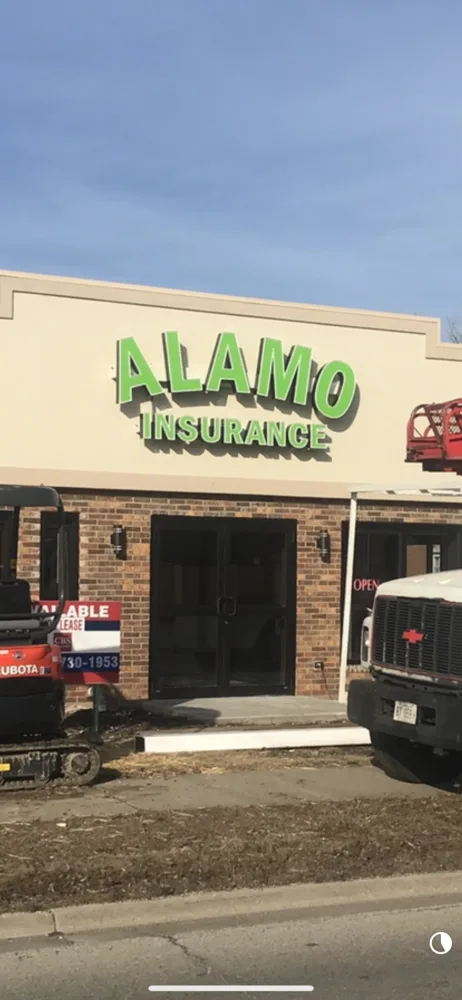 Alamo Insurance sign installation by Pro-Care Sign